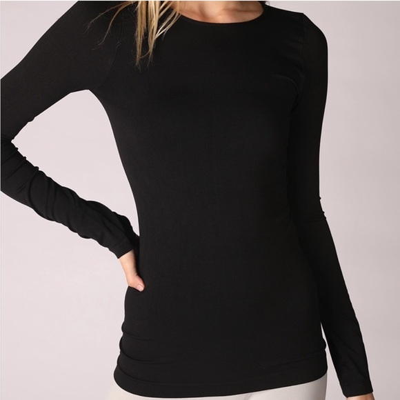Nikibiki red, charcoal, black, and taupe long sleeve - Picture 3 of 7